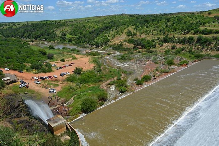 Barragem Poço do Marruá, localizada em Patos do Piauí