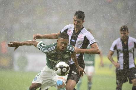 Palmeiras e Santos não saíram do 0 a 0