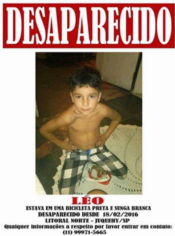 Menino filho de piauiense é morto (Crédito: Divulgação)