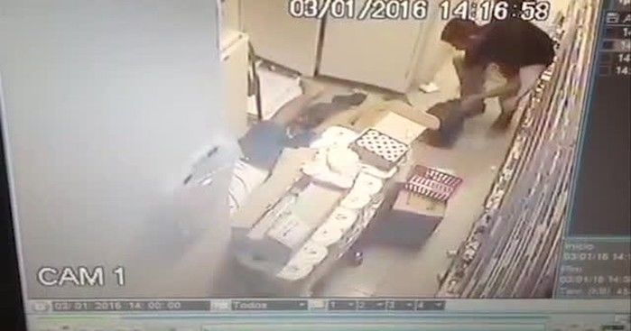 O assalto aconetceu no domingo, dia 03 de janeiro