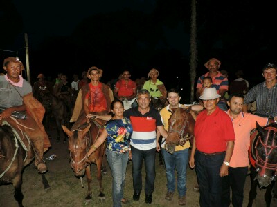 Prefeito Capote participa de cavalgada na Localidade Lameirão