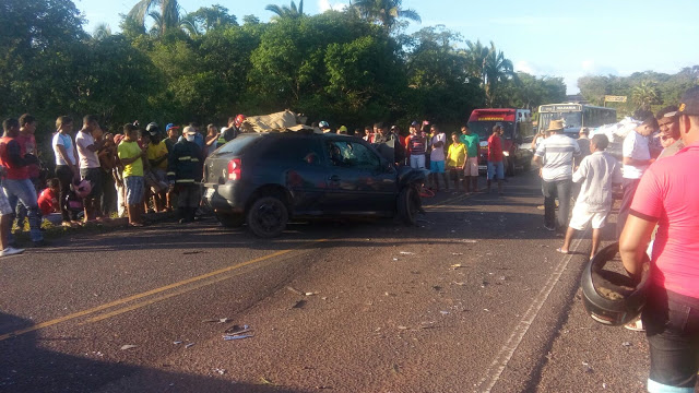 Acidente aconteceu após ultrapassagem irregular (Crédito: Reprodução)