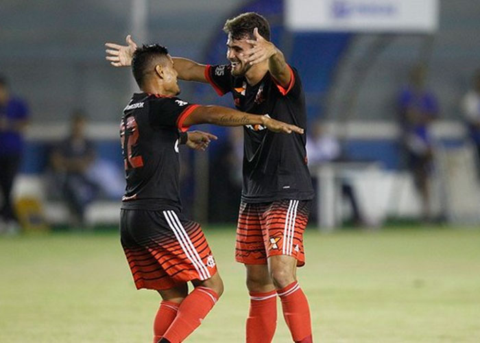 Felipe Vizeu marcou o gol da partida (Crédito: Lance)