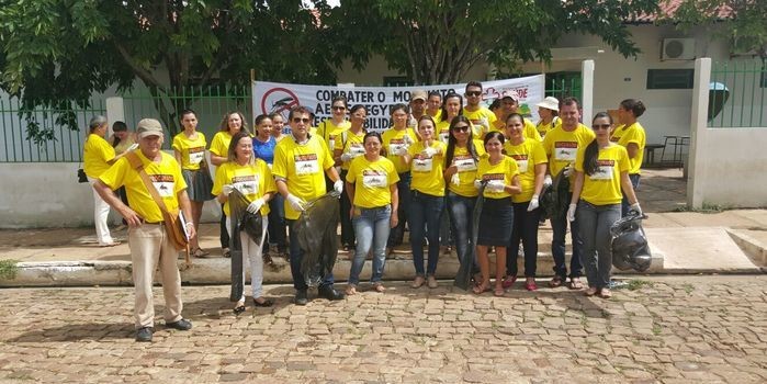 Juazeiro do Piauí Realiza Mutirão Contra o Mosquito Aedes aegypti.