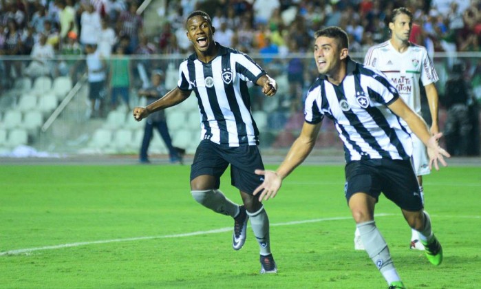 Botafogo venceu o Fluminense (Crédito: Terceiro / Gabriel Lordello)