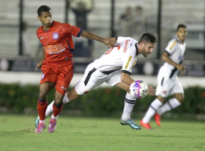 Vasco empatou com Friburguense (Crédito: Lance)