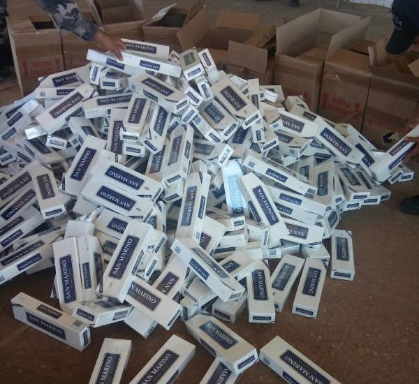 Cigarros apreendidos no Piauí