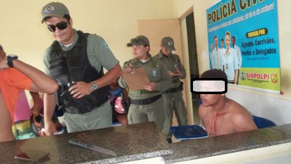Acusado sofreu tentativa de linchamento (Crédito: Reprodução)