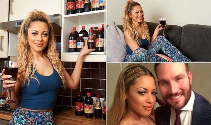 Jovem é viciada em beber vinagre