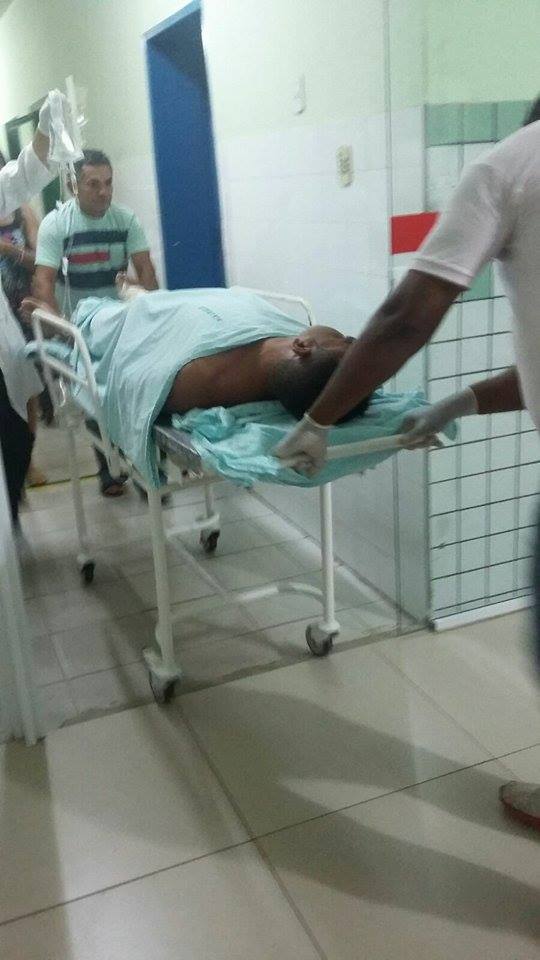 Empresário baleado após discussão (Crédito: Reprodução)