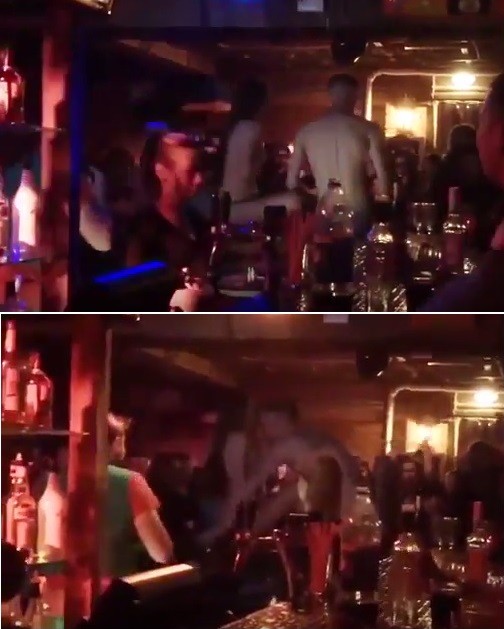 Casal faz sexo em bar (Crédito: Reprodução)