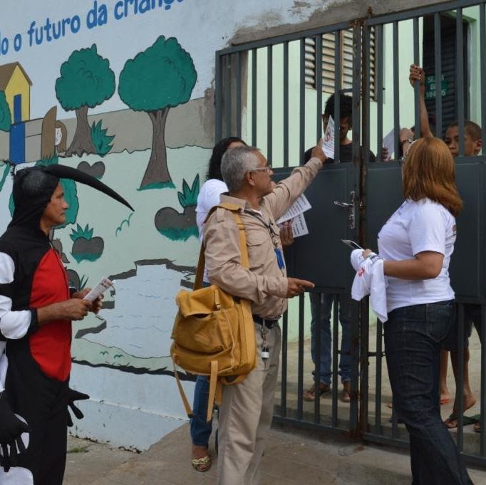 População se mobiliza para combate ao Aedes no Faxina nos Bairros
