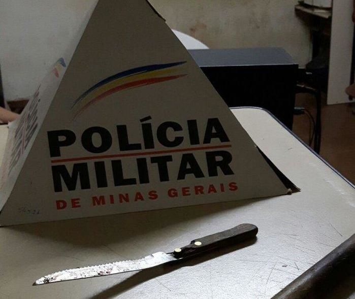 Faca usada no crime que vitimou o piauiense