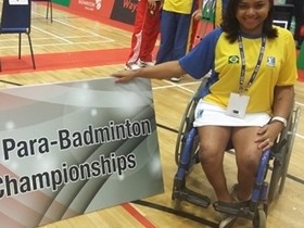 Aluna do IFPI entre as melhores atletas de parabadminton do mundo