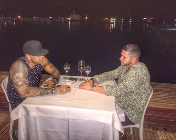 Leo Santana e amigo (Crédito: Reprodução)