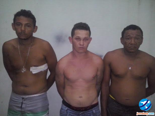 Raimundo Nonato Sousa Araújo, Carlos André Alves de Carvalho e Antonio Alves Ferreira