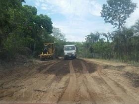 Prefeito Zé Henrique Constrói mais estrada na Zona Rural