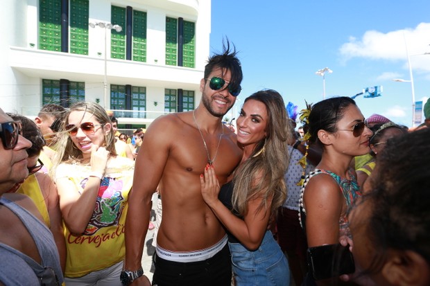 Nicole Bahls e e Marcelo Bimbi