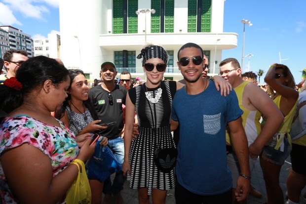 Sophia Abrahão e Sergio Malheiros