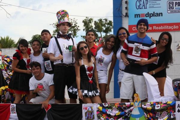 Folião usou a criatividade em Altos