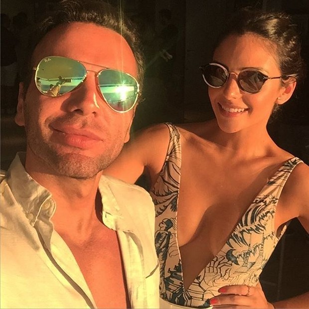Carol Celico e amigo (Crédito: Divulgação)