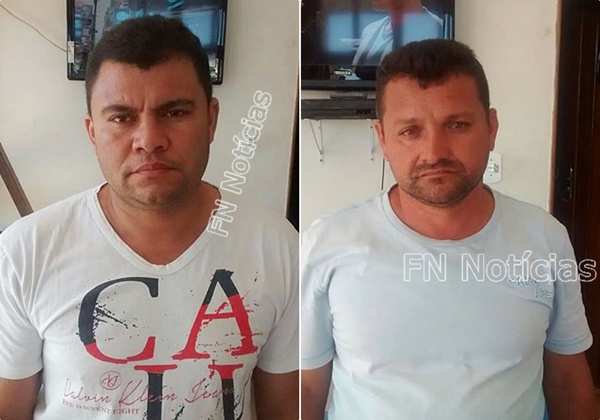 Dupla é presa por instalar ‘chupa-cabra’ em caixas no Piauí (Crédito: FN Noticias)
