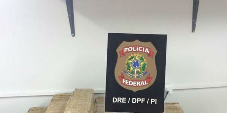 PF prende homem que transportava 50Kg de maconha em ônibus no PI