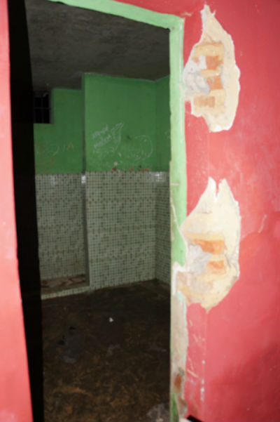 Delegacia foi quebrada pelo detento (Crédito: Portalsanjoanense)