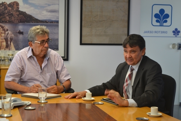 Governador participa de audiência no Dnocs (Crédito: Ana Costa )
