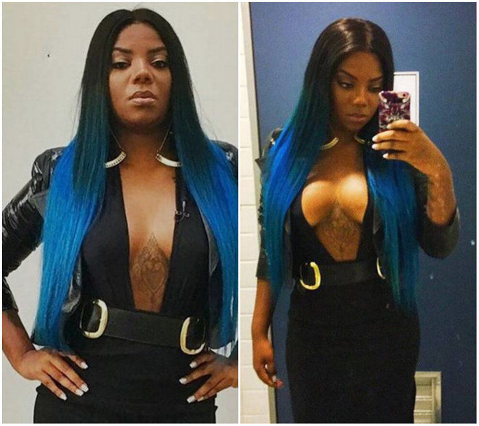 Ludmilla usa look de avaliado em R$ 15 mil e exige decote generoso (Crédito: Reprodução)