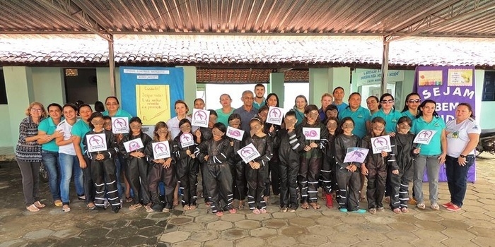 Semana de Saúde na Escola finaliza com caminhada