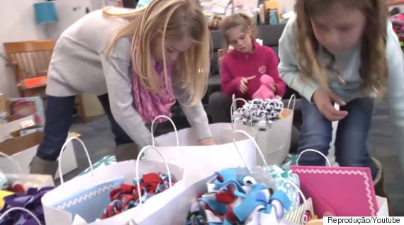 Menina perde a tia e cria campanha para ajudar crianças com câncer (Crédito: Reprodução)