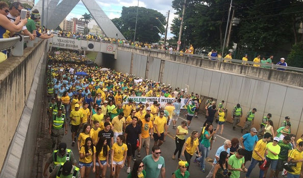 Protestos em Goiânia
