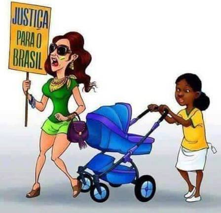 Charge que circulou bastante no Facebook