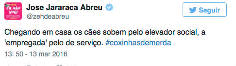 José de Abreu critica manifestações e faz postagens irônicas (Crédito: Reprodução)