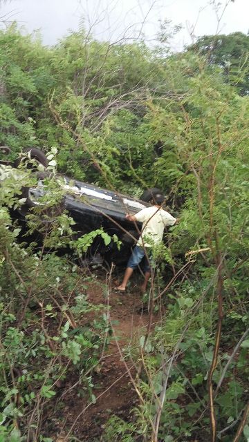 O acidente foi na estrada que liga Castelo do PI a São Milguel do Tapuio