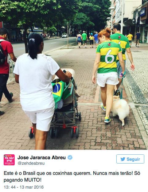 José de Abreu critica manifestações e faz postagens irônicas (Crédito: Reprodução)