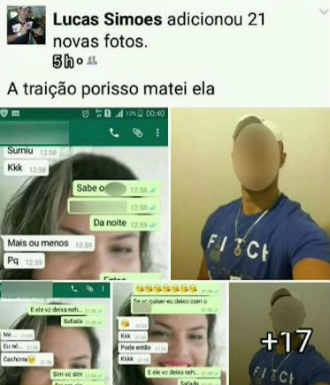 Homem traído mata a ex-mulher e tira a própria vida (Crédito: Reprodução)