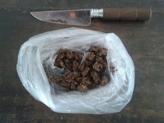 Droga apreendida