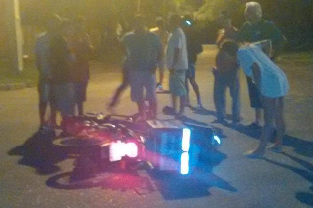 Local onde o motoboy foi assassinado
