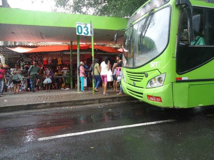 Parada de ônibus serão reorganizaddas no centro de Teresina
