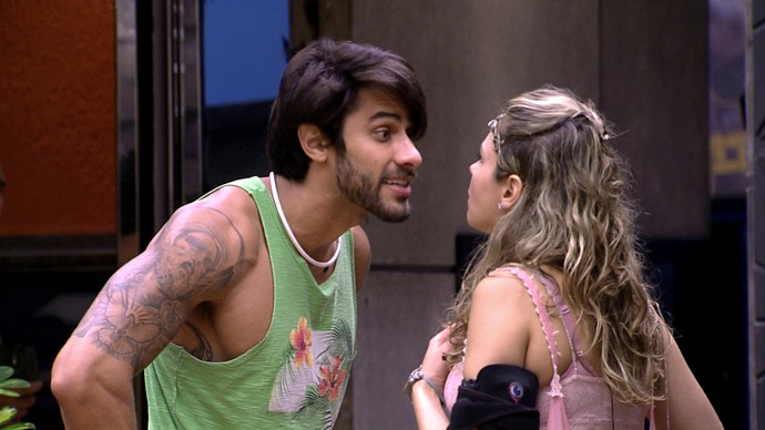 Renan e Ana Paula tiveram várias brigas do BBB (Crédito: Gshow)