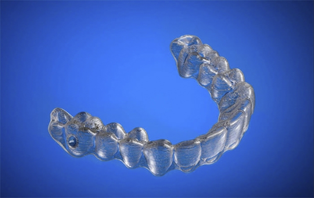 Projeto quase pronto do aparelho dentário