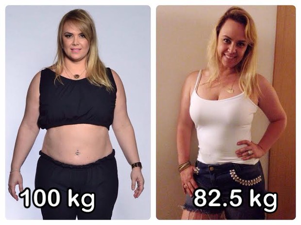 Ana Paula Almeida emagreceu quase 20 quilos (Crédito: Divulgação )