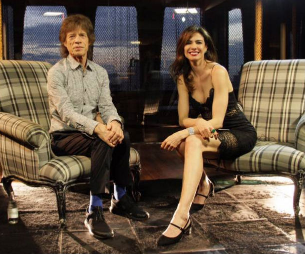 'Lucas é maravilhoso sou sortudo!': diz Mick Jagger em entrevista (Crédito: Reprodução)