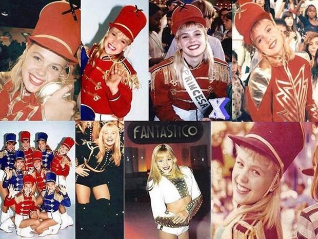 Ana Paula Almeida nos tempos de Paquita (Crédito: Divulgação )