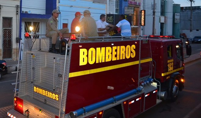 Corpo de Leonardo no Corpo de Bombeiros (Crédito: Folha Atual )