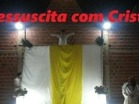 Crianças do Bairro Santa Clara apresentam “A Paixão de Cristo”