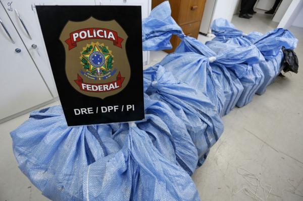 PF apreende 305kg de pasta base de cocaína (Crédito: Divulgação)
