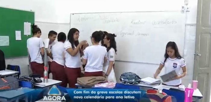 Escolas qquerem compensar dias sem aulas
